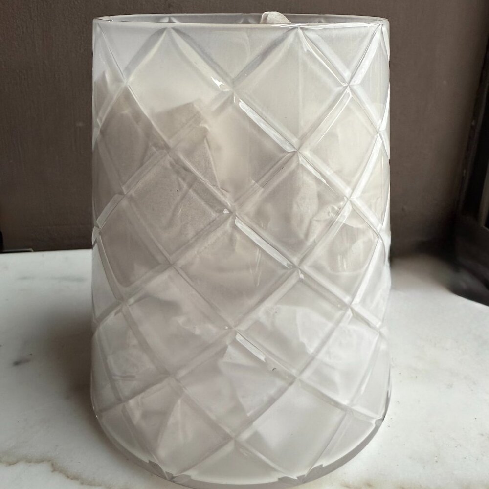 Christofle JARDIN D’EDEN 71 11 040 08 Clear Crystal Lampshade New in Box